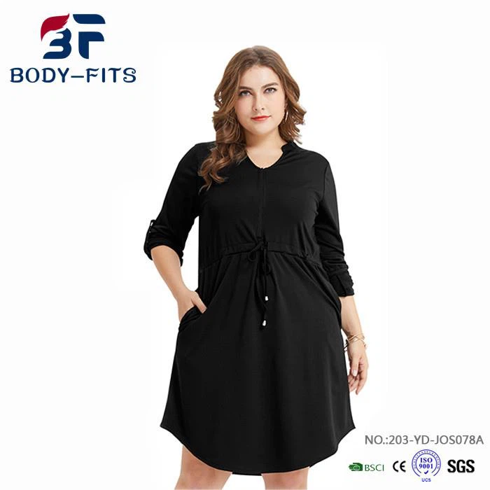 Black Oversize Dress Shirt